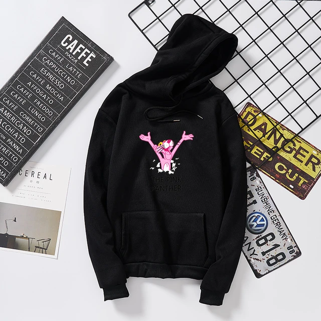 vamos a hacerlo Piquete Remo The pink panther printed black pink ropa mujer invierno hoodies southside  riverdale bf japanese oversize bts v bts sweatshirt _ - AliExpress Mobile