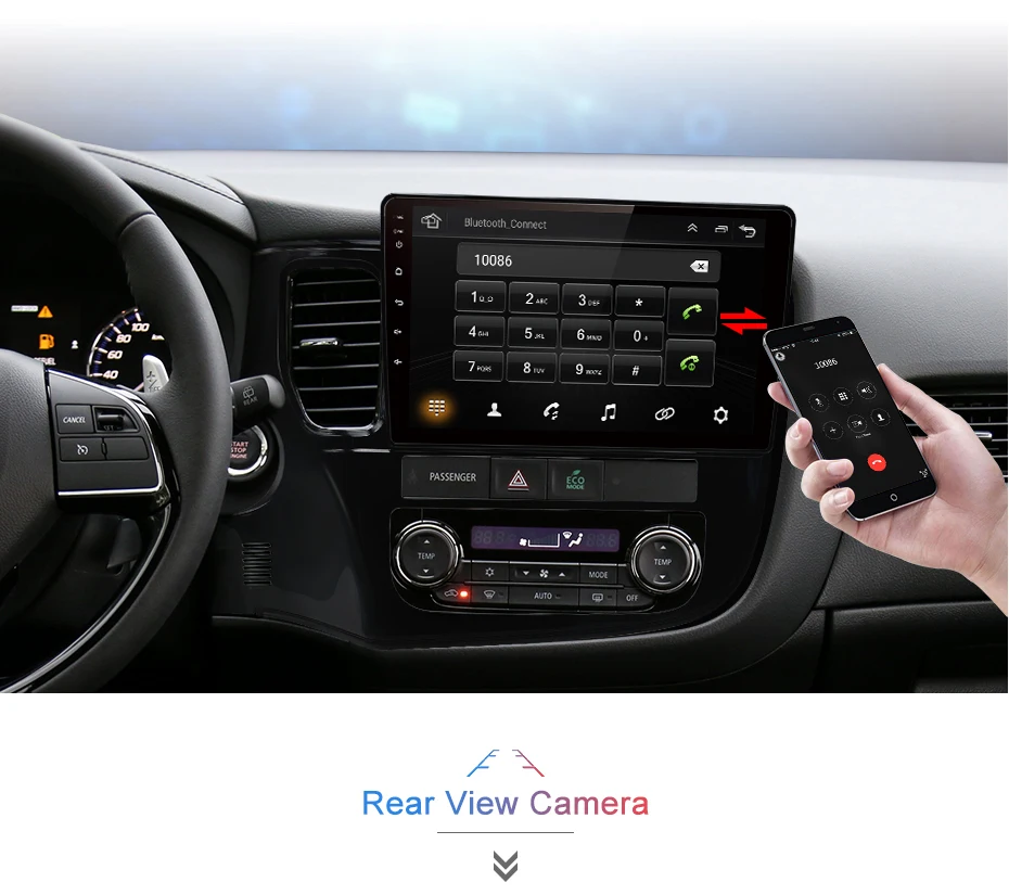 Sale AWESAFE 2 din Android 8.1 Car DVD Player GPS for Mitsubishi Outlander 3 2012 2013 2014 2015 2016 2017 2018  Car Stereo Radio 9