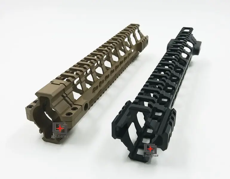 Tactical airsoft Ultra lightweight aluminum one rail 12 inch float