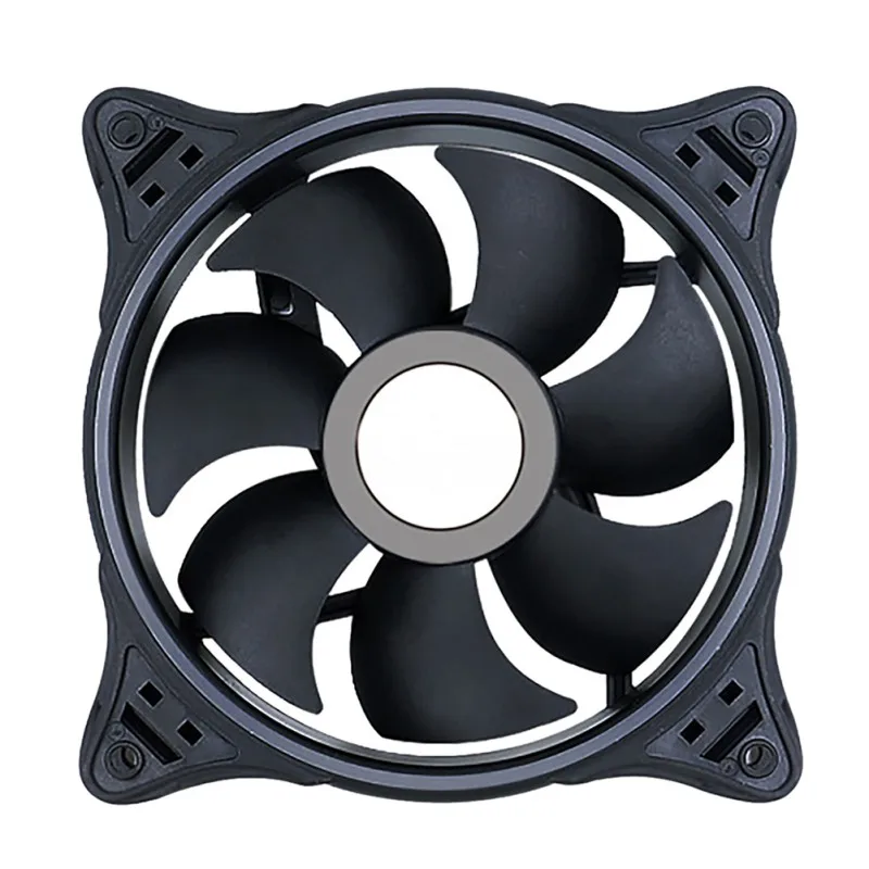 

120mm RGB Computer Case PC Cooling Fan Fluid Bearing Multiple LED Lights With Remote Control