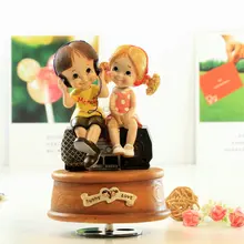 Вращающаяся музыкальная шкатулка, песня, которую мы поем, подарок на день рождения для подруги, романтический рекордер, креативные подарки