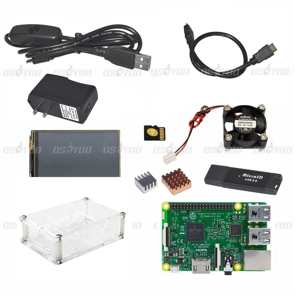 M/ódulo de detecci/ón de Sonido para micr/ófono con Sensor de Sonido para Arduino Raspberry Pi 2 3 3B OSOYOO 4 Robot Smart Car