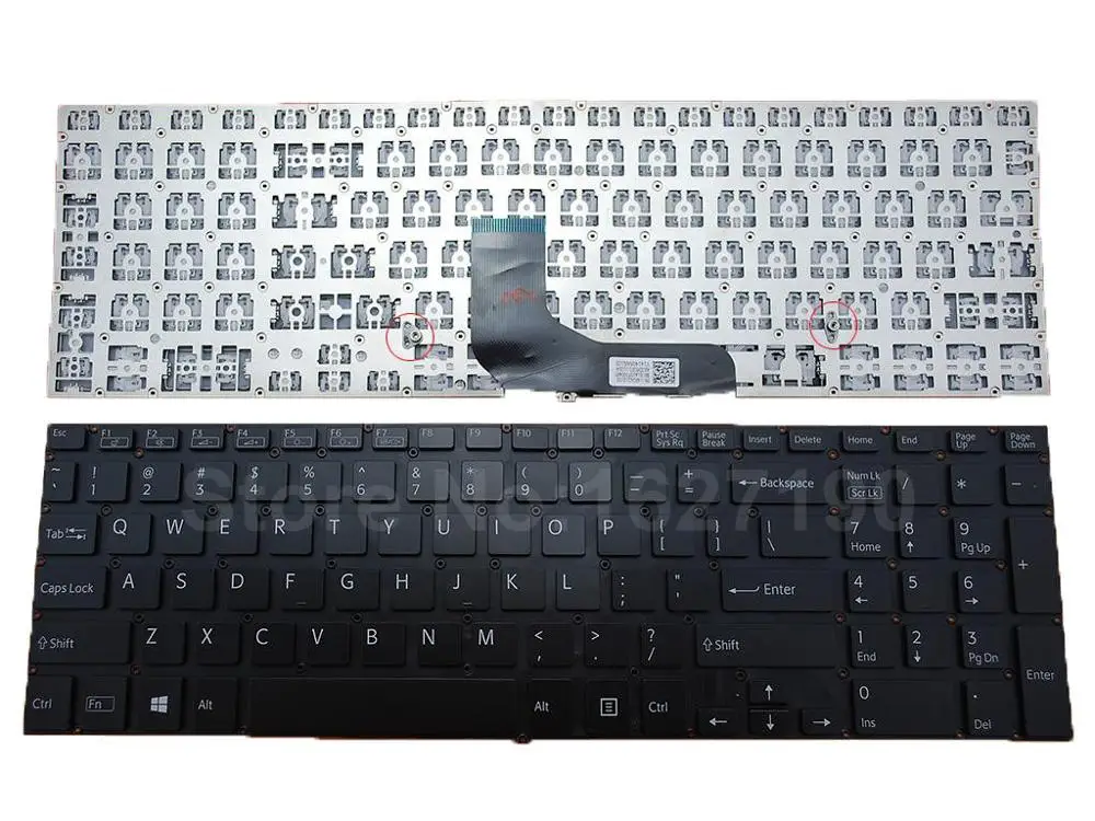 New Laptop Keyboard For SONY VAIO FIT 15E BLACK For Win8 US/United