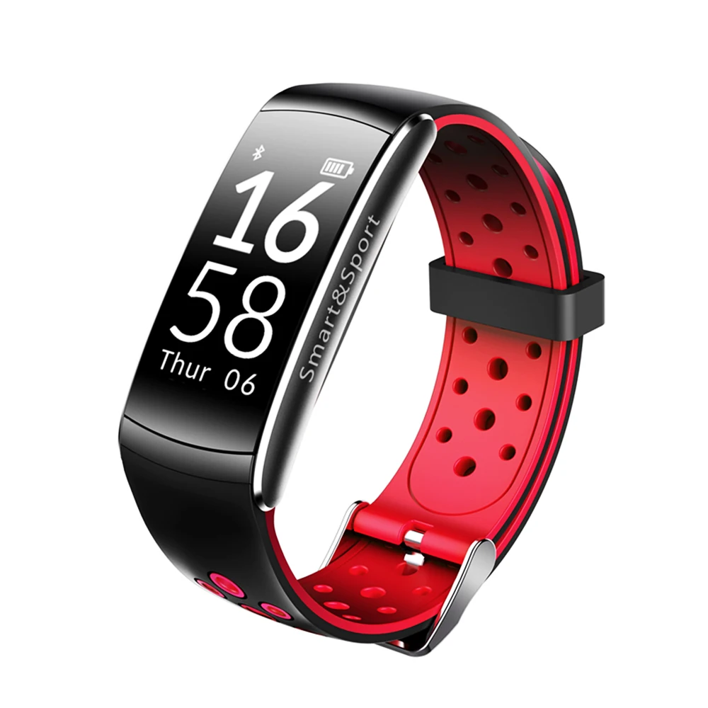 

Q8 Sport Smart Bracelet Heart Rate Monitor Fitness Tracker Waterproof Message Notification Smartband for Android IOS P51