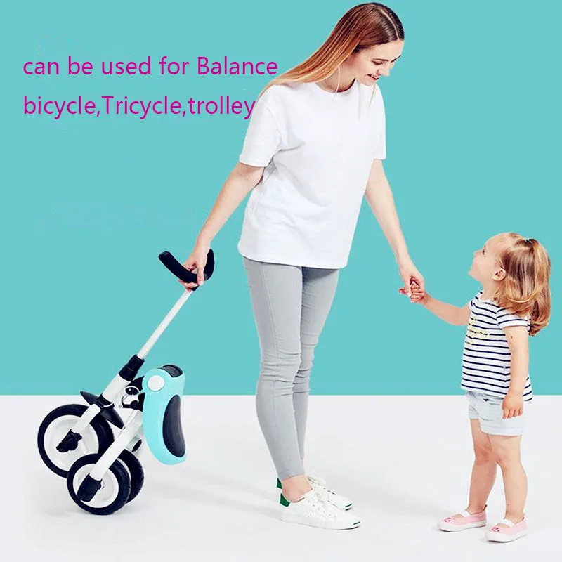 2019 new children's tricycle trolley 2 3 6 years old bicycle lightweight folding bicycle stroller