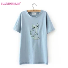 LUNDUNSHIJIA летние модные женские футболки с блестками, с коротким рукавом, повседневная женская футболка, топы, плюс Размер 2XL-4XL