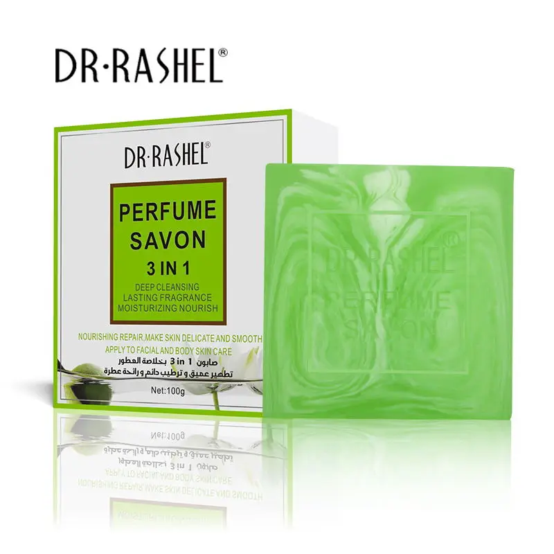 

DR.RASHEL Perfume Savon 3 in 1 Face Soap Deep Cleansing Moisturizing Nourishing Facial Cleanser 100g