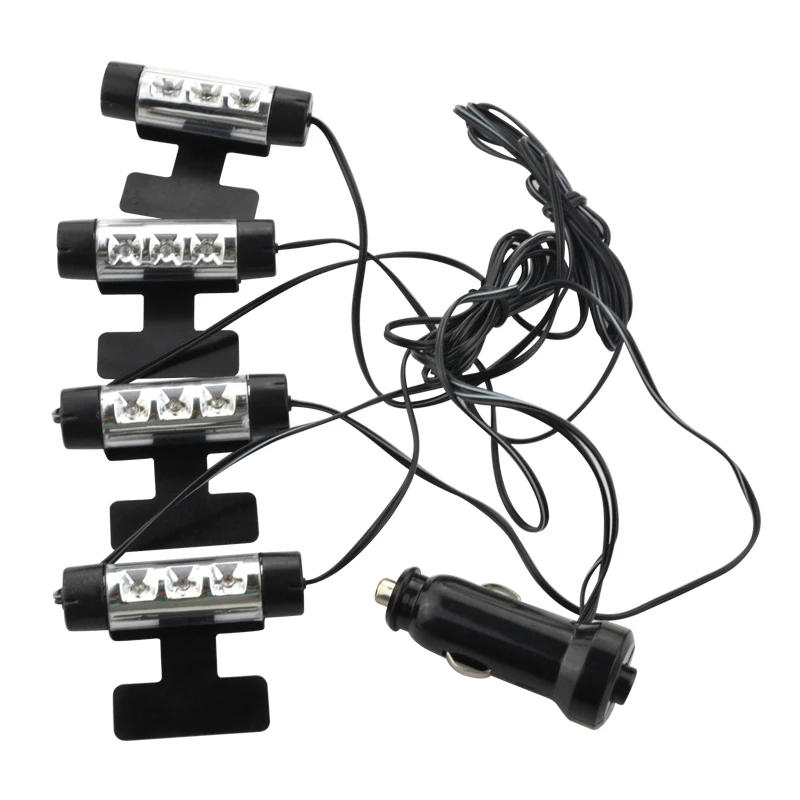 Blue LED Car Charge Glow Interior Decorative Lamp Neon Atmosphere