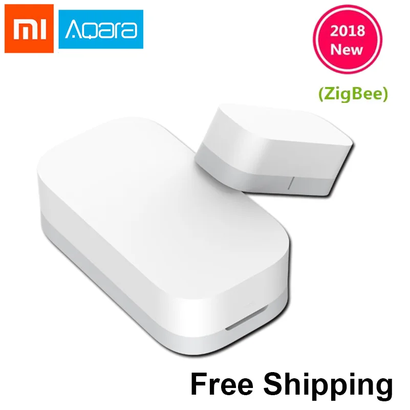 

original Xiaomi Aqara Door Window Sensor Zigbee Wireless Connection Smart Mini door sensor Work With Android IOS App control