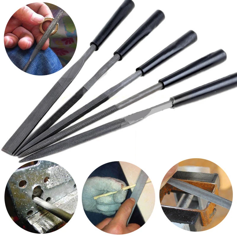 

5PCS/Set Needle File Jeweler Diamond Wood Carving Model Metal Stone Hand Tool