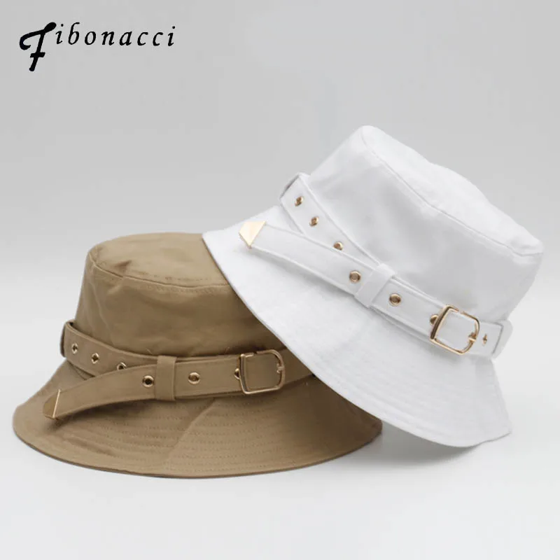 

Fibonacci Women Bucket Hat Caps Belt Fisherman Panama Spring Summer Can Be Folded Outdoor Mountaineer Fishing Hat