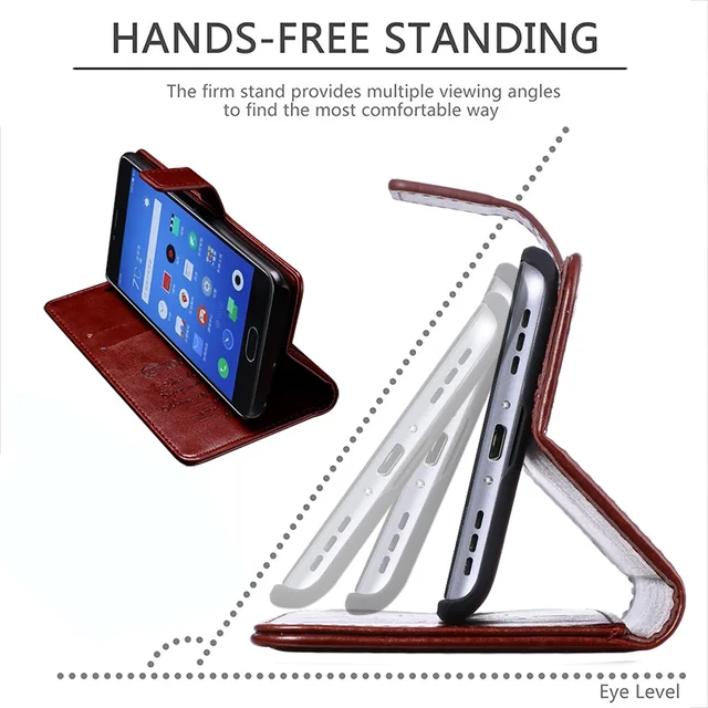 Meizu M5S Case Cover Original TOMKAS PU Leather Wallet Case On Maisie M5s Flip Phone Bag Cover Case For Meizu M5s Mini M 5S