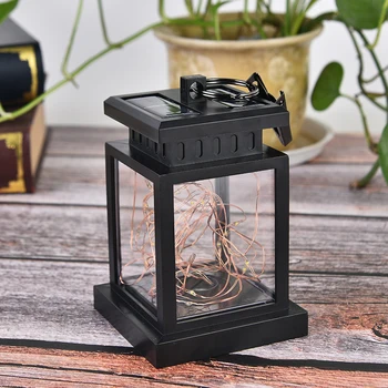 

9*9*13cm LED Solar Lamp Fairy Cap Light Mason Jar Lid Lamp Xmas Outdoor Garden Decoration Night Light Automatic Lighting
