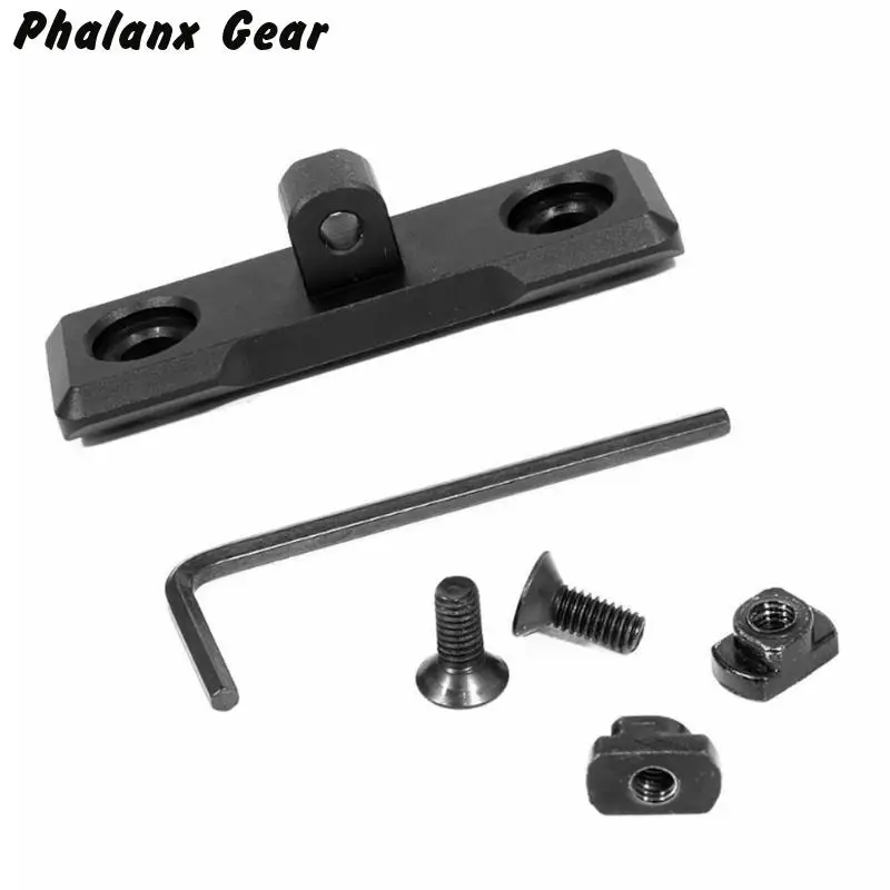 2 33 дюймов тактический Keymod M LOK крепление Handguard Adapter AR15 Rifle Accessoire Picatinny Rail voor