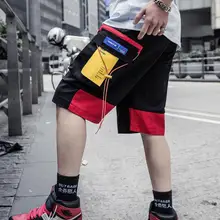 Летние новые хип-хоп рабочие шорты мужские tide пять брюки молодежные мужские шорты летние повседневные свободные