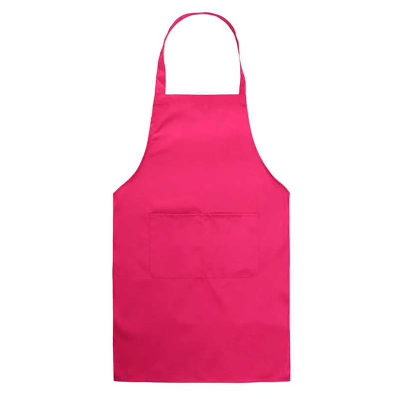 practical Fashion Ladies and Men's Polyester High Quality Durable and Reusable Kitchen Apron Baking Cooking Restaurant Apron