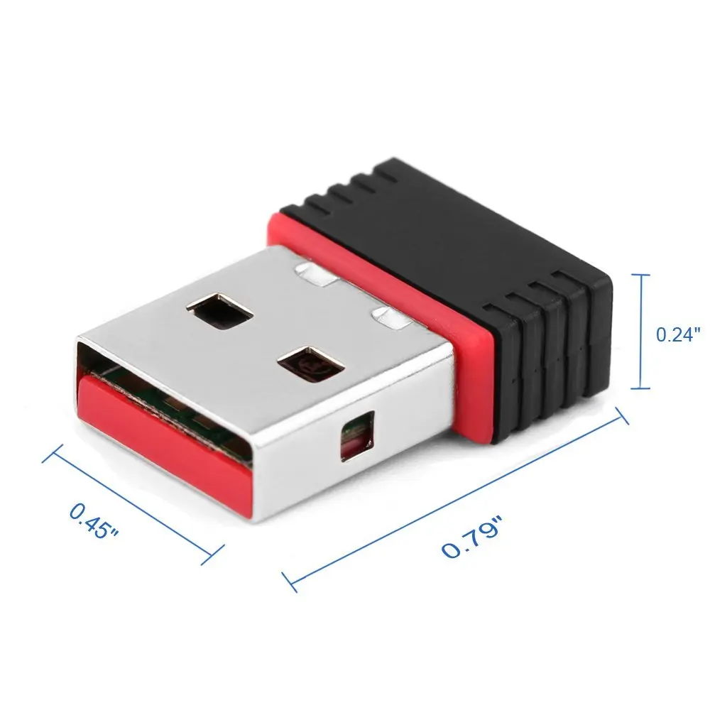 150 Мбит/с USB WiFi адаптер Беспроводная сетевая карта Wifi ключ для настольного