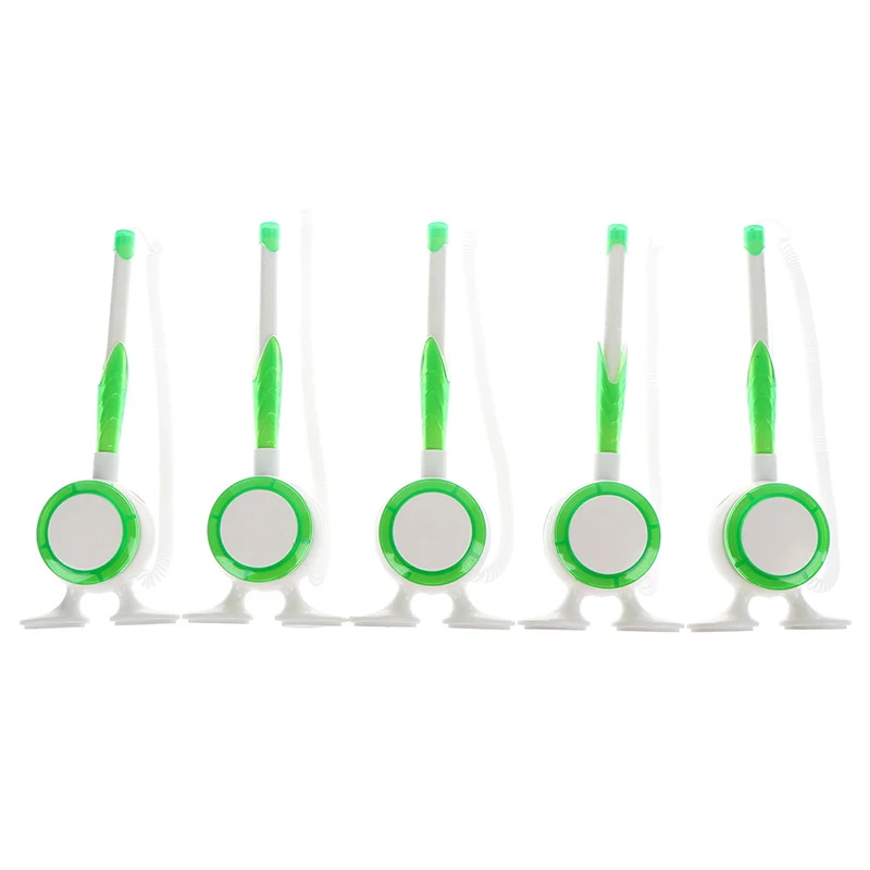 Creative Elastic Rope Ballpoint Pen Fixed Bank Table Desktop Signature Pens Students Kids School Office Stationery Supplies Gift