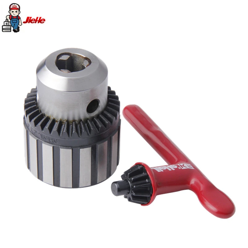 JIEHE Adjustable Drill Chuck 1 13mnm B16 Collet Shaft Keyed Drill Chuck