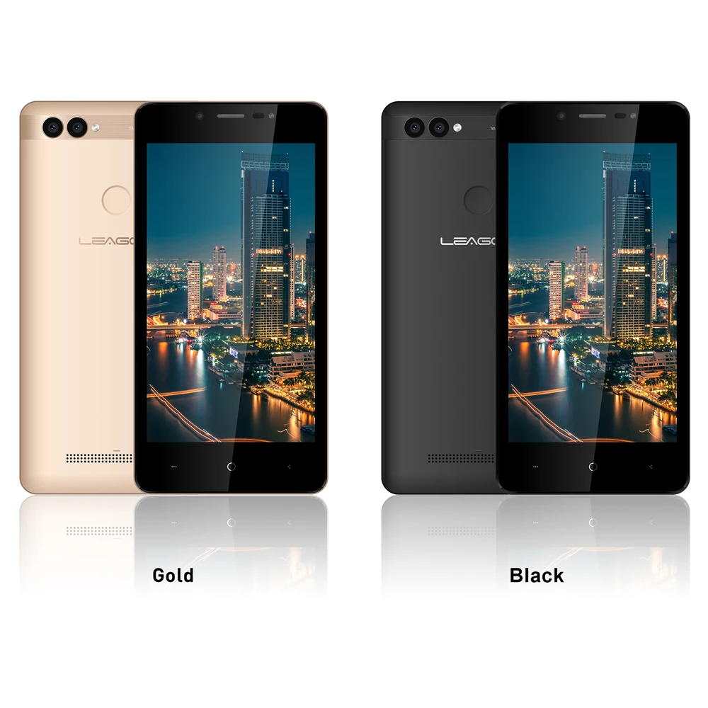 Продажа Смартфон LEAGOO POWER 2 Face ID со сканером отпечатков пальцев, 2 ГБ + 16 ГБ, двойная камера, 3200 мАч, Android 8,1 MT6580A, четырехъядерный, 5,0 дюйма, HD мобильный тел...