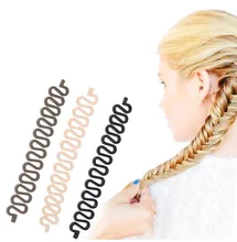 1PC Professional Hair Styling Tools Hairband Useful Braided Tress Horsetail Braider Hair Salon Tool Hair Accessories