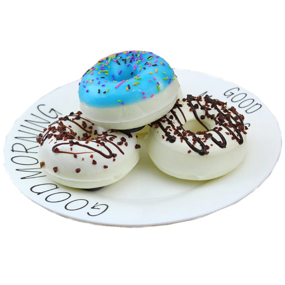 

The Simulation Of Food Home Furnishing Resin Decorative Teapot Ice Cream Cappuccino Stere Fridge Sticker Home Supplies 7.5*7.5cm