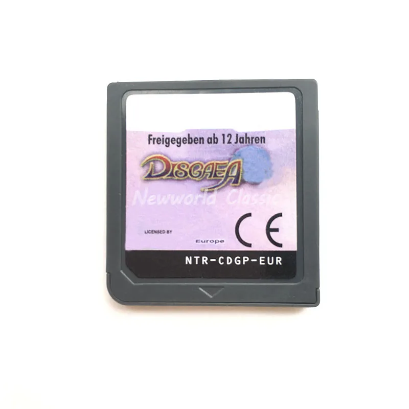 

Disgaea EUR Version for Video Game Cartridge Card English Language