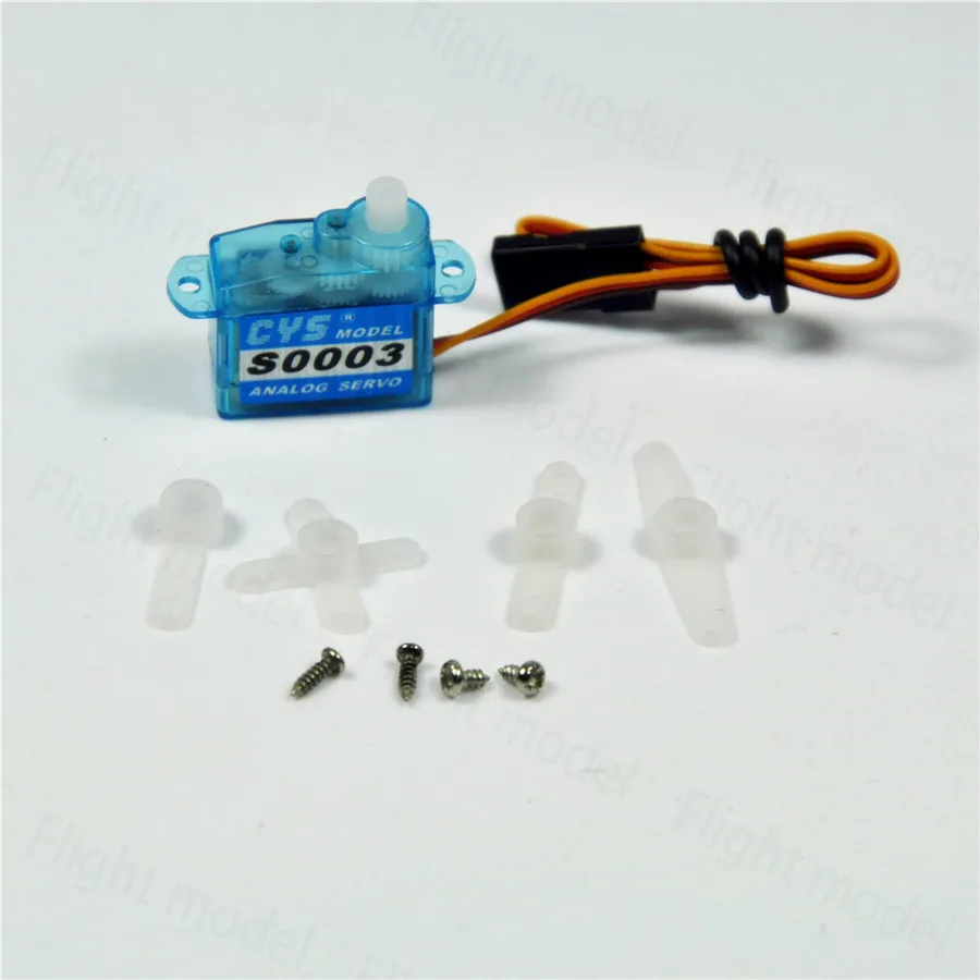 

2PCS CYS-S0003 3g Super Light Micro Supersonic Analog Servo Dimensions 19.4x7.9x19 For RC Model Kits