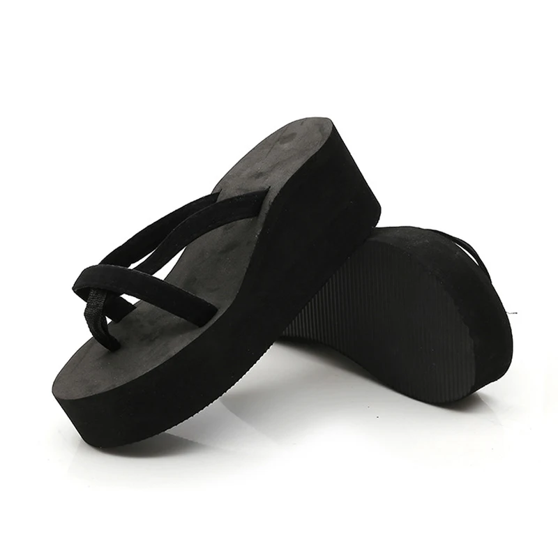 HEFLASHOR/Босоножки на платформе Женская обувь высоком каблуке Zapatillas Летняя Модные