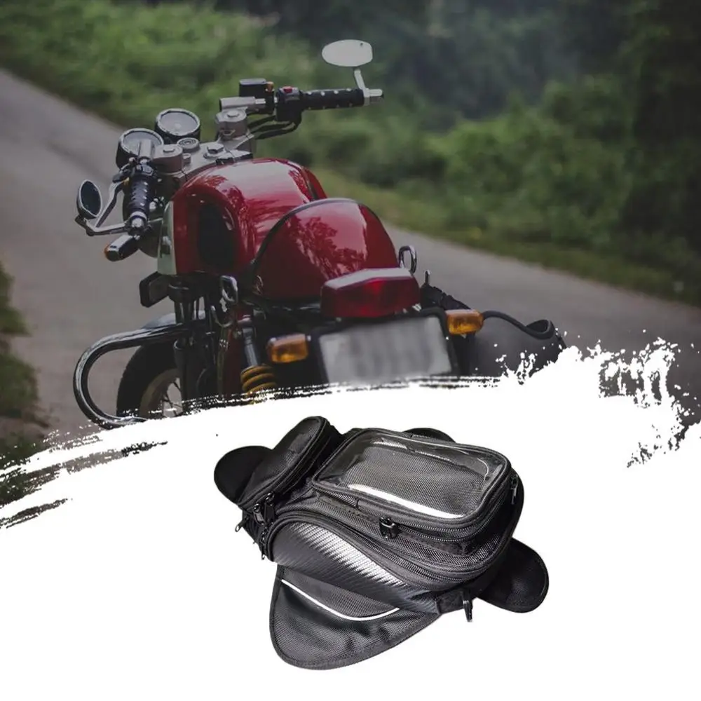 Motorcycle Fuel Tank Bag Motorcycle Tank Bag Motorcycle Bag Riding Bag Magnet Bag Large Screen Without Standard