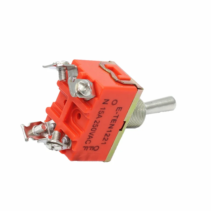 5 шт./лот 4 pin новый высококачественный 15A/250В SPST вкл. Тумблер E TEN1221|Выключатели| |