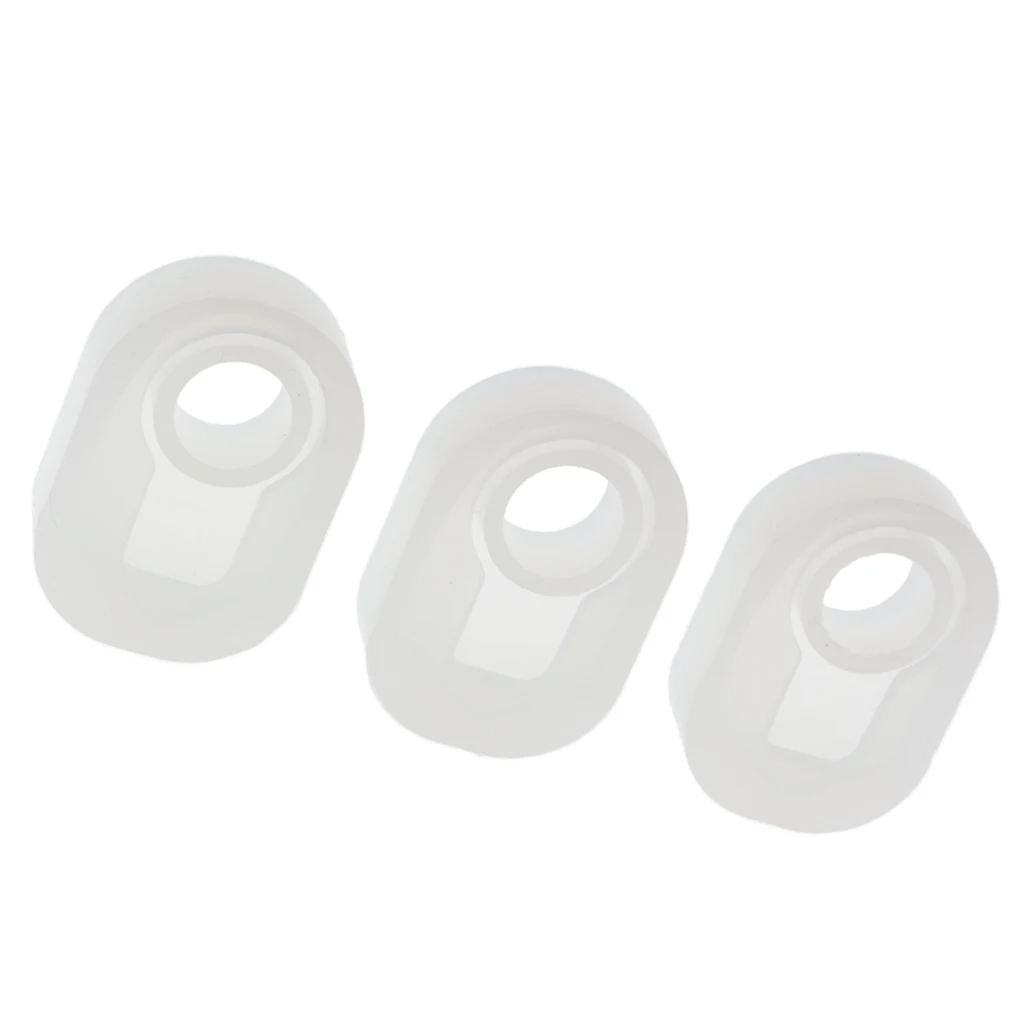 

3 Pieces Assorted Size DIY Silicone Ring Mold for Jewelry Making Craft