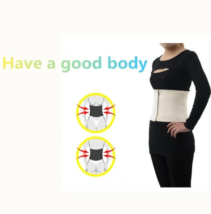 Free shipping White Postpartum Belly Band After Pregnancy Belt