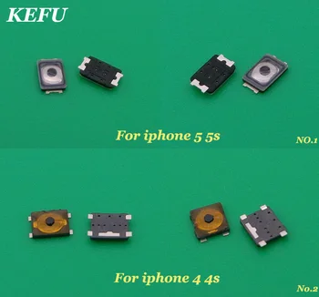 

100pcs Power Sleep Button Switch Top Inner ON OFF Contact Button Micro Spring Piece Terminal Sticker For iPhone 5 4S 4G 5C 5S