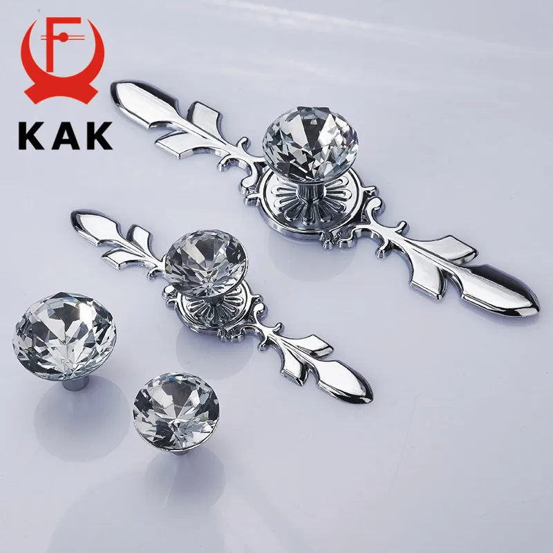 KAK 5 шт. Роскошные Алмазные Хрустальные Ручки для обувной коробки ручки шкафа