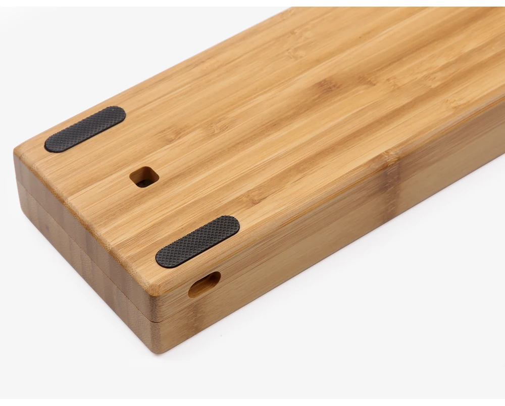 Bamboo Case For Custom 60 Gh60 Dz60 Mechanical Keyboard Keyboards
