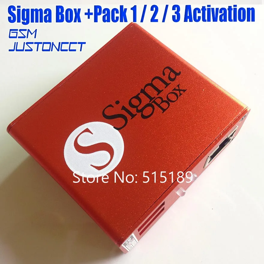 Оригинальная новая коробка sigma с 9 набором кабелей + Sigma Pack 1 2 3 активации/SIGMA box PACK1