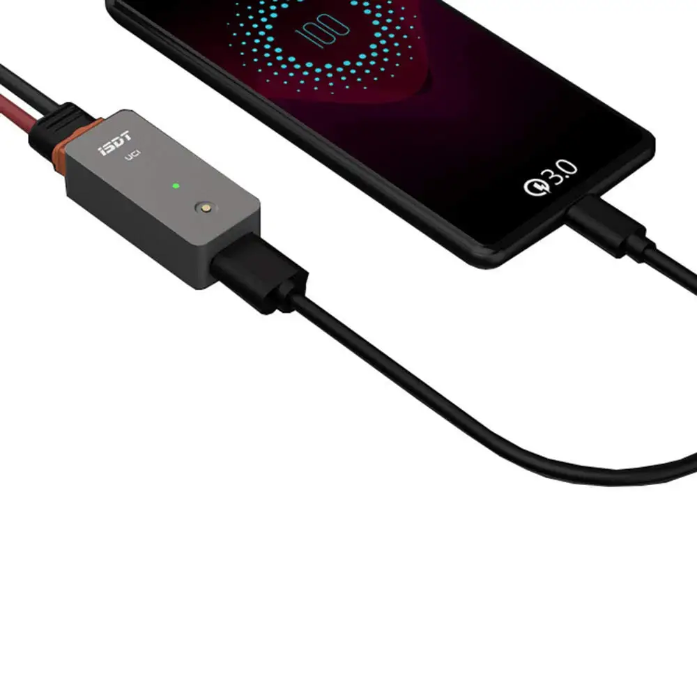 ISDT UC1 18 Вт 2A мини Быстрая зарядка Lipo батарея Смарт USB зарядное устройство