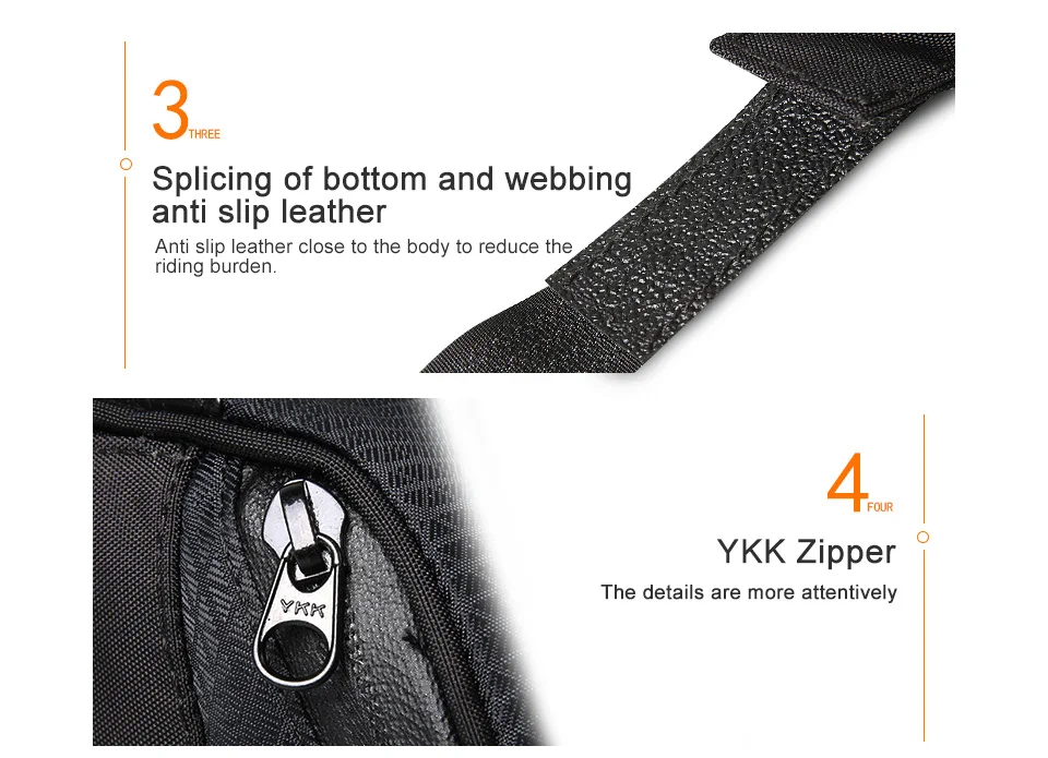 Flash Deal ROSWHEEL RACEK SERIES BICYCLE TAIL BAG BIKE SADDLE BAGS CYCLING RIDING EQUIPMENT STORAGE ORGANIZER BAG LIGHT RAIN PROOF 6