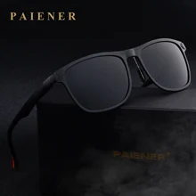 Новинка, фирменный дизайн, алюминиево-магниевые поляризованные мужские солнцезащитные очки, 9 цветов, солнцезащитные очки, мужские очки для вождения, очки с аксессуарами