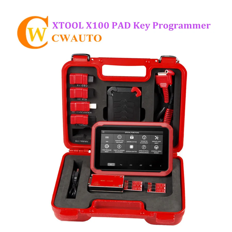 XTOOL X100 PAD OBD2 автоматический ключ программист диагностический сканер автомобильный код считыватель IMMO EPB DPF BMS сброс одометра EEPROM