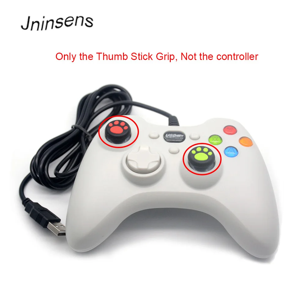 4 шт./лот для XBOX ONE/XBOX360/PS4 Grip Cap Cat аналоговый контроллер Thumb Stick PS4 Xbox Thumbstick Button Cover Case |