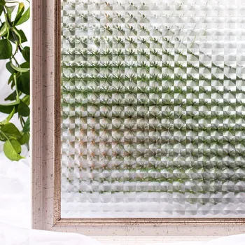 

CottonColors Window Cover Films ,Premium No-Glue 3D Static Decorative Window Privacy Film Sticker ,3Ft X 6.5Ft.(90 x 200cm)