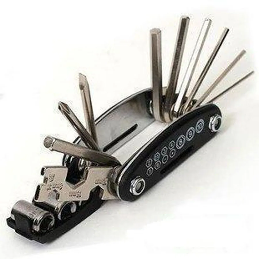 ROBESBON Multifunction Bicycle Tools 16 in 1 Bike Multi Repair Tool Set