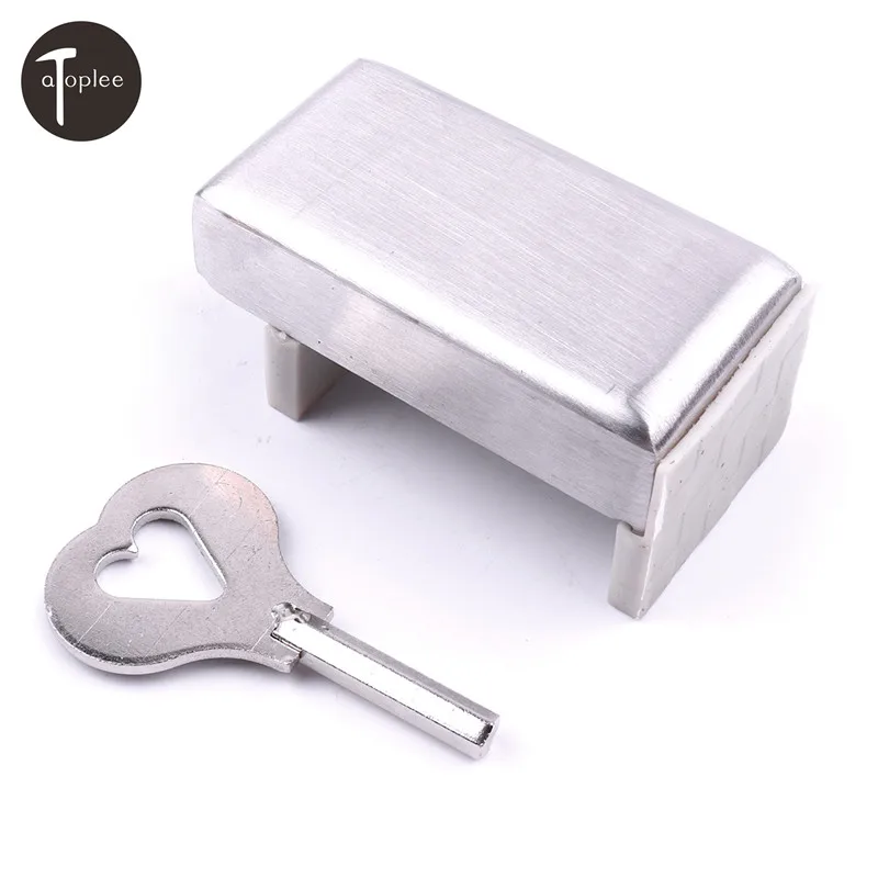 

1PC Windows Child Safety Lock Hexagon Key Sliding Stopper Door Cabinet Lock Stainless Steel Security Sliding Sash Stopper