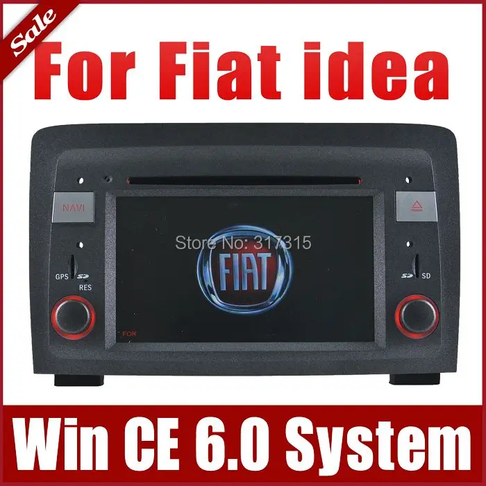 Discount Head Unit Car DVD Player for Fiat Idea / Lancia Musa with GPS Navigation Radio Bluetooth TV USB SD AUX Audio Video Stereo SatNav 0