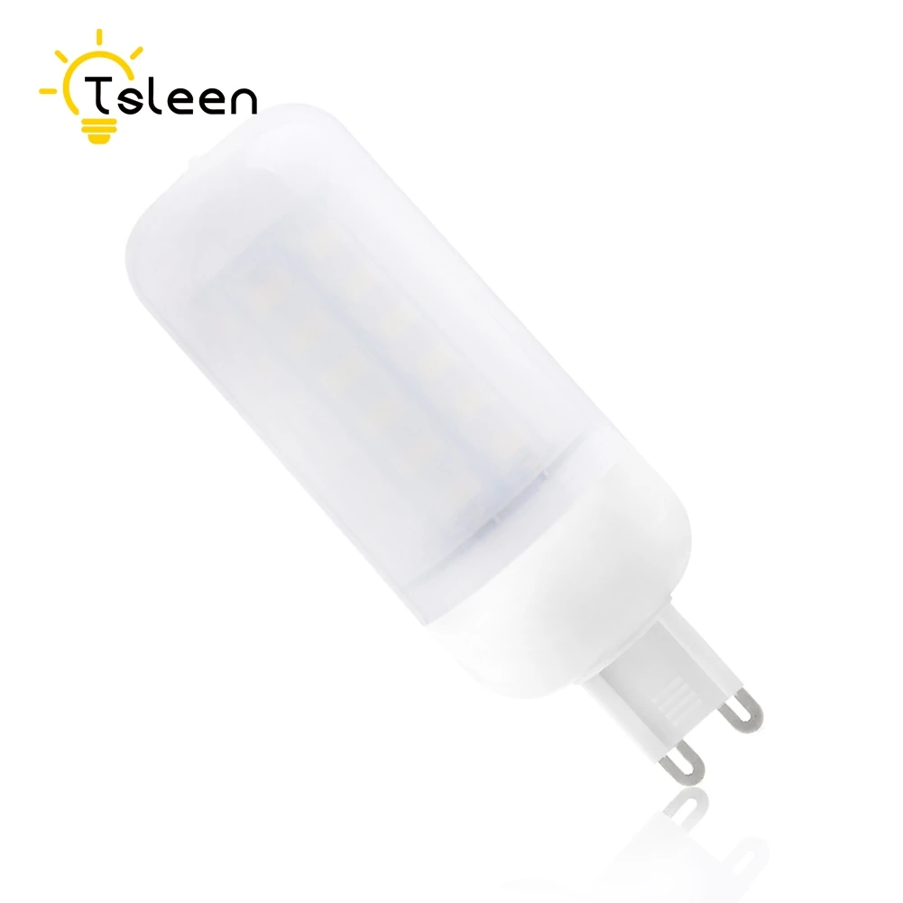 TSLEEN 10x Высокая яркость 5730 SMD E27 G9 светодиодный кукурузная лампа E14 B22 GU10 молочно-белый 110V 220V 7 Вт, 9 Вт, 12 Вт, 15 Вт, 20 Вт, 25 Вт Светодиодный светильник