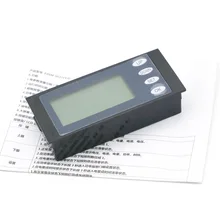 AC 80-260v 20A цифровой lcd AC Многофункциональный измеритель мощности монитор напряжения тока энергии Рабочая мощность Счетчик времени Встроенный шунт