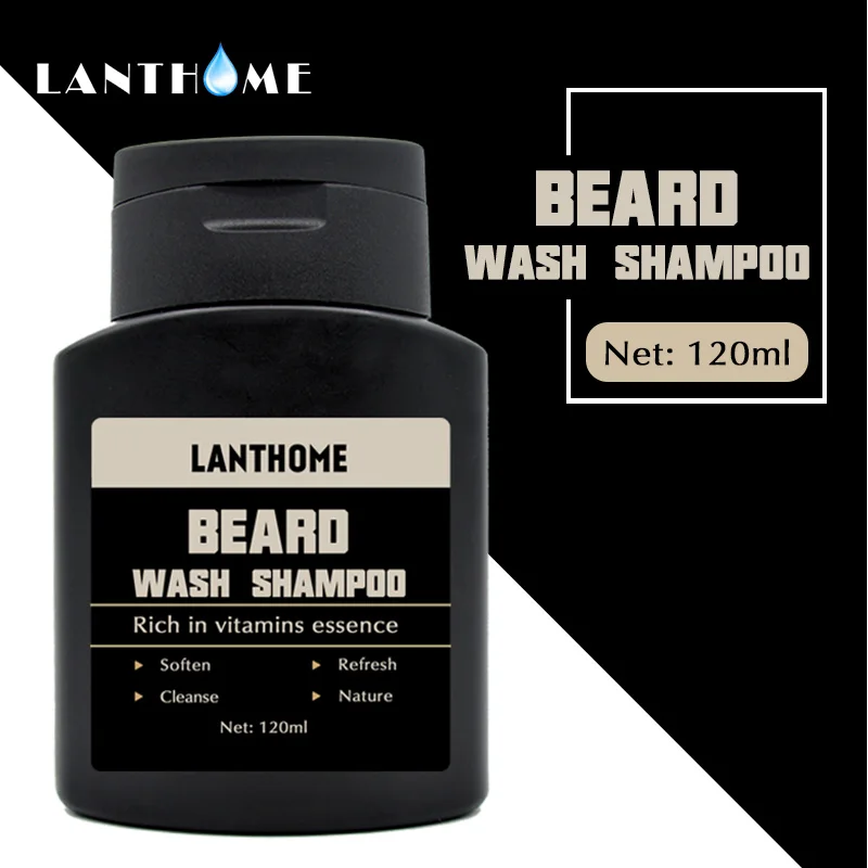 Beard Shampoo and Conditioner Anti Frizz Dandruff Shampoo Anti Hair