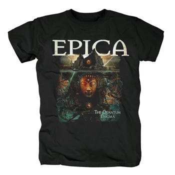 

Bloodhoof Epica Symphonic Metal Heavy Metal t shirts unisex tee cotton T-Shirt Asian Size